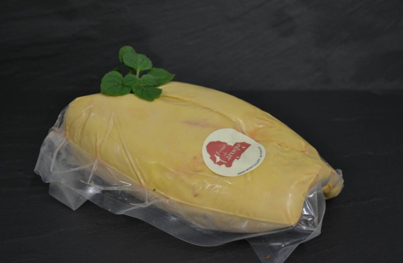 Foie gras de canard cru éveiné - 500g